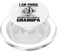I'm Proud Of Many Things Life Nothing Beats Being A Grandpa PopSockets PopGrip for MagSafe