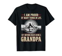 I'm Proud of Many Things Life Nothing Beats Being A Grandpa T-Shirt