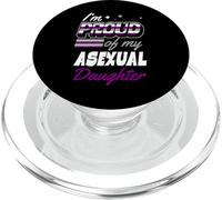 I'm Proud Of My Asexual Daughter Supportive Mom Dad Parent PopSockets PopGrip for MagSafe