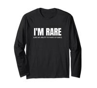I'm Rare Like This Shirt's Wash Cycle Sarcastic Funny Long Sleeve T-Shirt