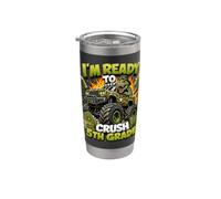 I'm Ready for 5th Grade T Rex Dinosaur Back to School Stainless Steel Insulated Tumbler