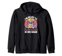 I'm Ready To Axolotl Questions In 3rd Grade Zip Hoodie