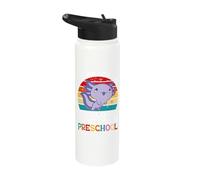 I'm Ready to Axolotl Questions in Preschool Stainless Steel Insulated Water Bottle