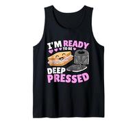 I'm Ready to Be Deep Pressed - Rude Cheese & Ham Toastie Tank Top
