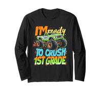 I'm Ready to Crush 1ST Grade Monster Truck First Grade Long Sleeve T-Shirt