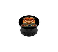 I'm Ready to Crush 2nd Grade Hawk Sunglasses Retro Funny PopSockets Adhesive PopGrip