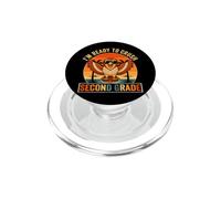 I'm Ready to Crush 2nd Grade Hawk Sunglasses Retro Funny PopSockets PopGrip for MagSafe