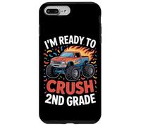 Im Ready To Crush 2nd Grade Monster Truck Student Boys Case for iPhone 7 Plus/8 Plus