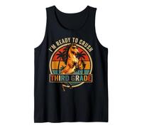I'm Ready to Crush 3rd Grade Mustang Sunglasses Funny Retro Tank Top