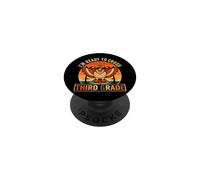 I'm Ready to Crush 3rdGrade Hawk Sunglasses Retro Funny PopSockets Adhesive PopGrip