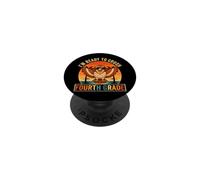 I'm Ready to Crush 4th Grade Hawk Sunglasses Retro Funny PopSockets Adhesive PopGrip