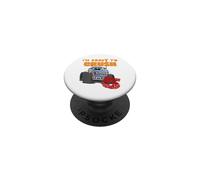 I'm Ready to Crush 5 Zombie Monster Truck 5th Birth Boys PopSockets Adhesive PopGrip