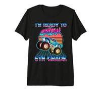 I'm Ready to Crush 6th Grade Monster Truck Back to School Premium T-Shirt