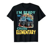 I'm Ready to Crush Elementary Monster Truck Back to School T-Shirt