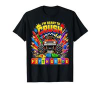 I'm Ready to Crush Fifth Grade Monster Truck Back to School T-Shirt