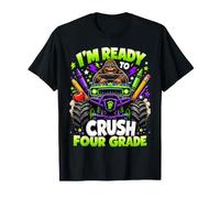 I'm Ready to Crush Fourth Grade Bigfoot Monster Truck T-Shirt