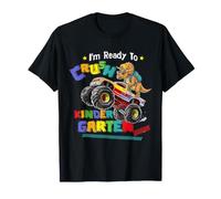 I'm Ready to Crush Kindergarten Back to School Dinosaur Boys T-Shirt