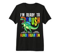 I'm Ready to Crush Kindergarten Dino T-Rex Dinosaur Premium T-Shirt