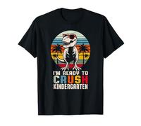 Im Ready to Crush Kindergarten Dinosaur T Rex Back to School T-Shirt