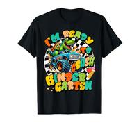 I'm Ready to Crush Kindergarten First Day Dinosaur Boys Kids Value Graphic T-Shirt