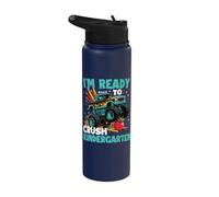 I'm Ready to Crush Kindergarten - Last Day of Pre-K Graduate Stainless Steel Insulated Water Bottle