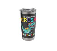 I'm Ready to Crush Kindergarten T-Rex Stainless Steel Insulated Tumbler
