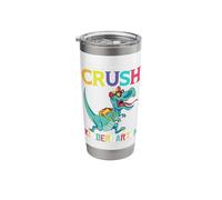 I'm Ready to Crush Kindergarten T-Rex Stainless Steel Insulated Tumbler