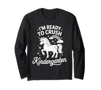 I'm Ready To Crush Kindergarten Unicorn Long Sleeve T-Shirt