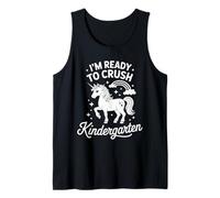 I'm Ready To Crush Kindergarten Unicorn Tank Top
