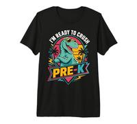 I'm Ready to Crush Pre-K Dinosaur Back to School Premium T-Shirt