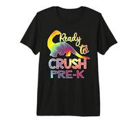 I'm Ready to Crush Pre-K Grade Dinosaurs Back to School Premium T-Shirt