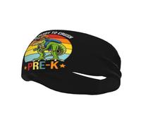 I'm Ready To Crush Pre-K Sports Headband Unisex Elastic for Gym Yoga Workout Exercise Sweatbands