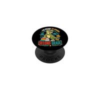 I'm Ready To Crush Second Grade Dinosaur Fun Back To School PopSockets Adhesive PopGrip