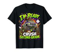 I'm Ready to Crush Second Grade Monster Truck Back to School T-Shirt