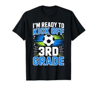 I'm Ready to Kick-Off 3rd Grade Boy First Day of Third Grade Value Graphic T-Shirt