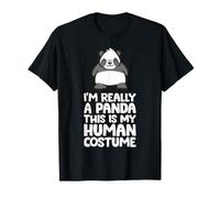 I'm Really A Panda This is My Human Costume T-Shirt
