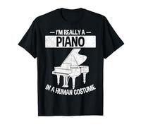 I'm Really a Piano in a Human Costume Piano Player Halloween T-Shirt