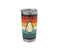 I'm Really Cold But I'm Being Really Brave About It Stainless Steel Insulated Tumbler
