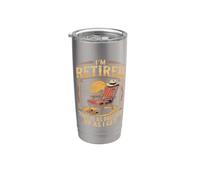 I'm Retired as Dressed Up as I Get Retirement Stainless Steel Insulated Tumbler