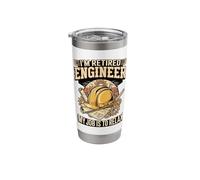 I'm Retired Engineer My Job is to Relax Today Stainless Steel Insulated Tumbler