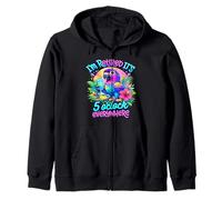 I'm Retired It's 5 O'Clock Everywhere Funny Retirement Zip Hoodie