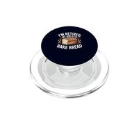I'm Retired My Job Is To Bake Bread Funny Baker Retirement PopSockets PopGrip for MagSafe