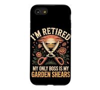 I'm Retired My Only Boss Is My Garden Shears Florist Case for iPhone SE (2020) / 7/8