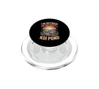 I'm Retired My Only Boss Is My Koi Pond Pond Life PopSockets PopGrip for MagSafe