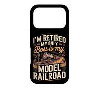 I'm Retired My Only Boss Is My Models Building Scale Diorama Case for iPhone 17 Pro