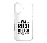 I'm Rich Bitch Statement for Wealthy Attitude Lovers Case for iPhone 17