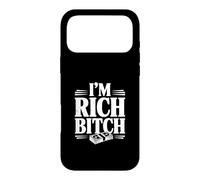 I'm Rich Bitch Statement for Wealthy Attitude Lovers Case for iPhone 17 Pro Max