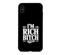 I'm Rich Bitch Statement for Wealthy Attitude Lovers Case for iPhone XS Max
