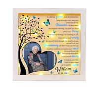 I'm Right Here In Your Heart Bereavement Gifts for Loss of Loved One Personalized Memorial Picture Frame Sympathy Gift In Loving Memory Photo Frame Memorial Condolences Remembrance Mother Father