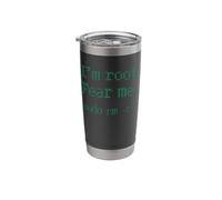 I'm Root. Fear me. sudo rm -rf/Geek Programmer Humor Linux Stainless Steel Insulated Tumbler